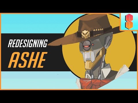 Ashe Overwatch Thicc Speedpainting Mikeymegamega